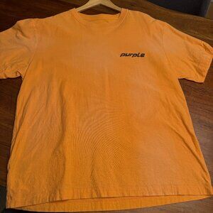 Orange Cotton Purple Brand T-shirt - XXL